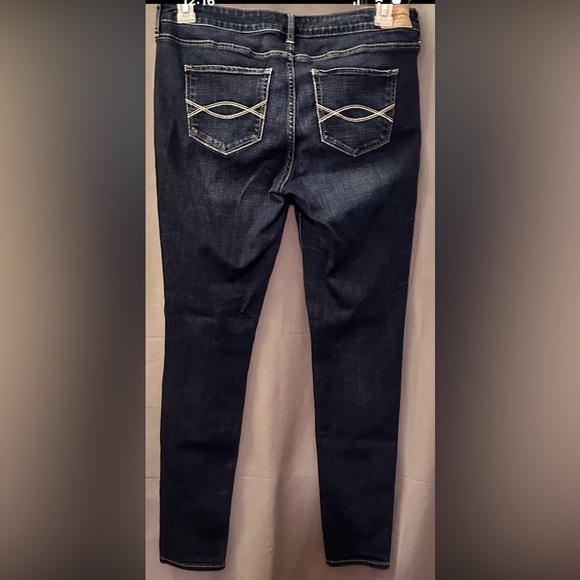Abercrombie & Fitch Jeans Mens 31 X 31 Skinny Medium Blue MINT Condition 12R - Picture 4 of 7
